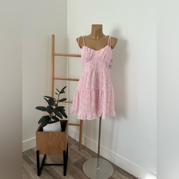 Women's Sleeveless Fit & Flare Mini Dress - Wild Fable - Picture 3 of 3